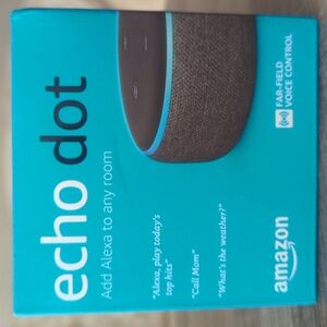 Amazon Echo Dot NEW (3rd Generation) Smart Speaker - Charcoal